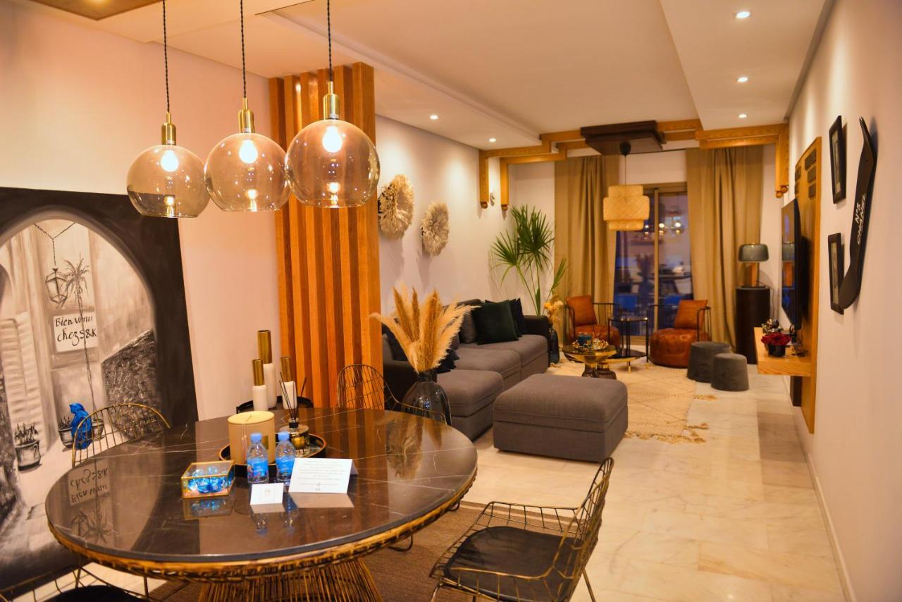 Appartement De Prestige Climatise A L'Hivernage 400M De La Gare マラケシュ エクステリア 写真