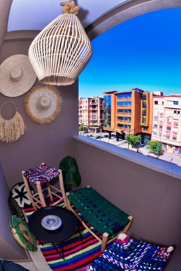 Appartement De Prestige Climatise A L'Hivernage 400M De La Gare マラケシュ エクステリア 写真